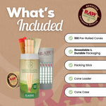 RAW Dogwalker Mini Pre Roll Cones - Green Blazer