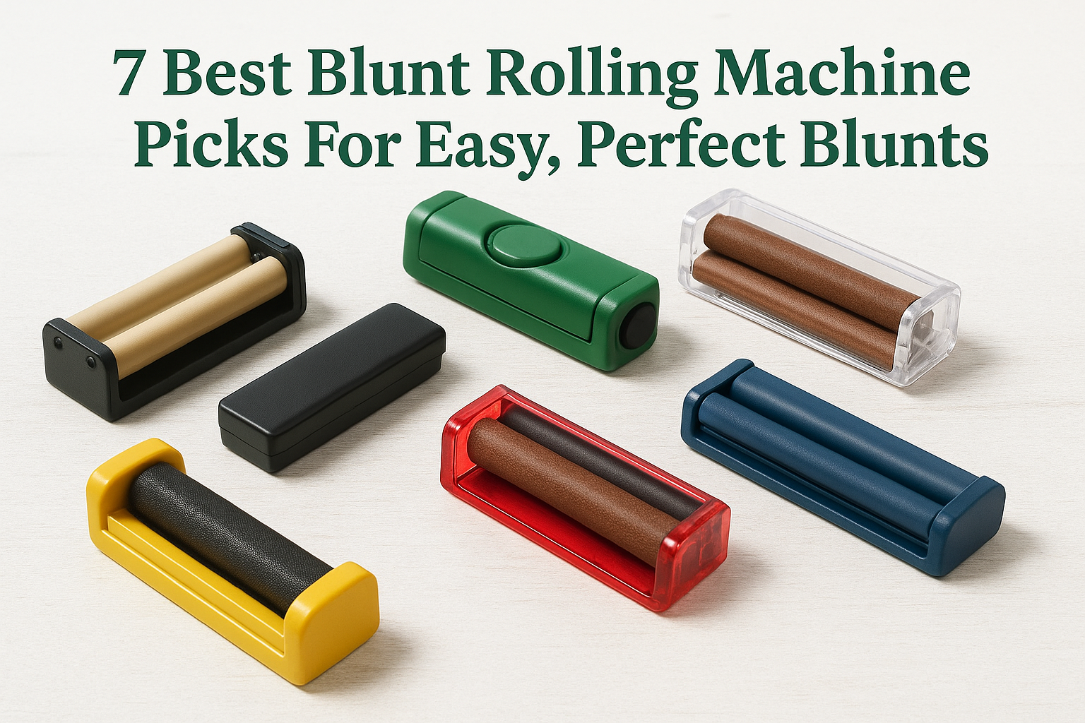 7 Best Blunt Rolling Machine Picks For Easy, Perfect Blunts