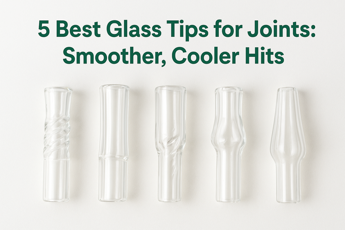 5 Best Glass Tips for Joints: Smoother, Cooler Hits
