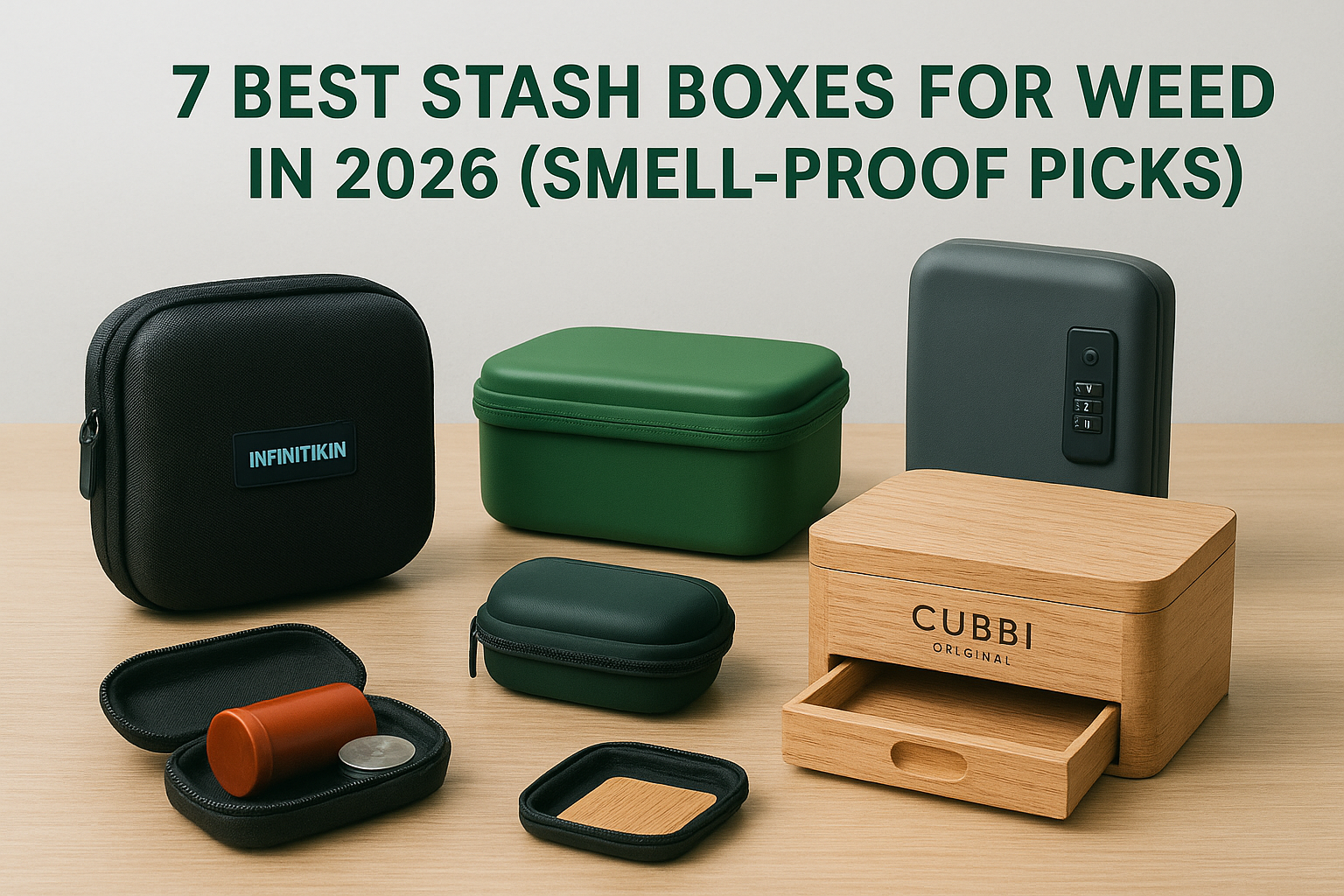 7 Best Stash Boxes For Weed In 2026 (Smell-Proof Picks)