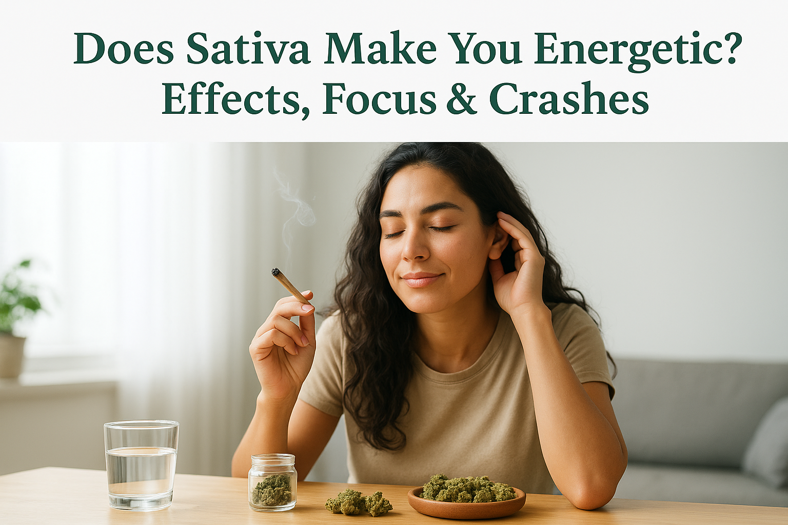 Does Sativa Make You Energetic? Effects, Focus & Crashes