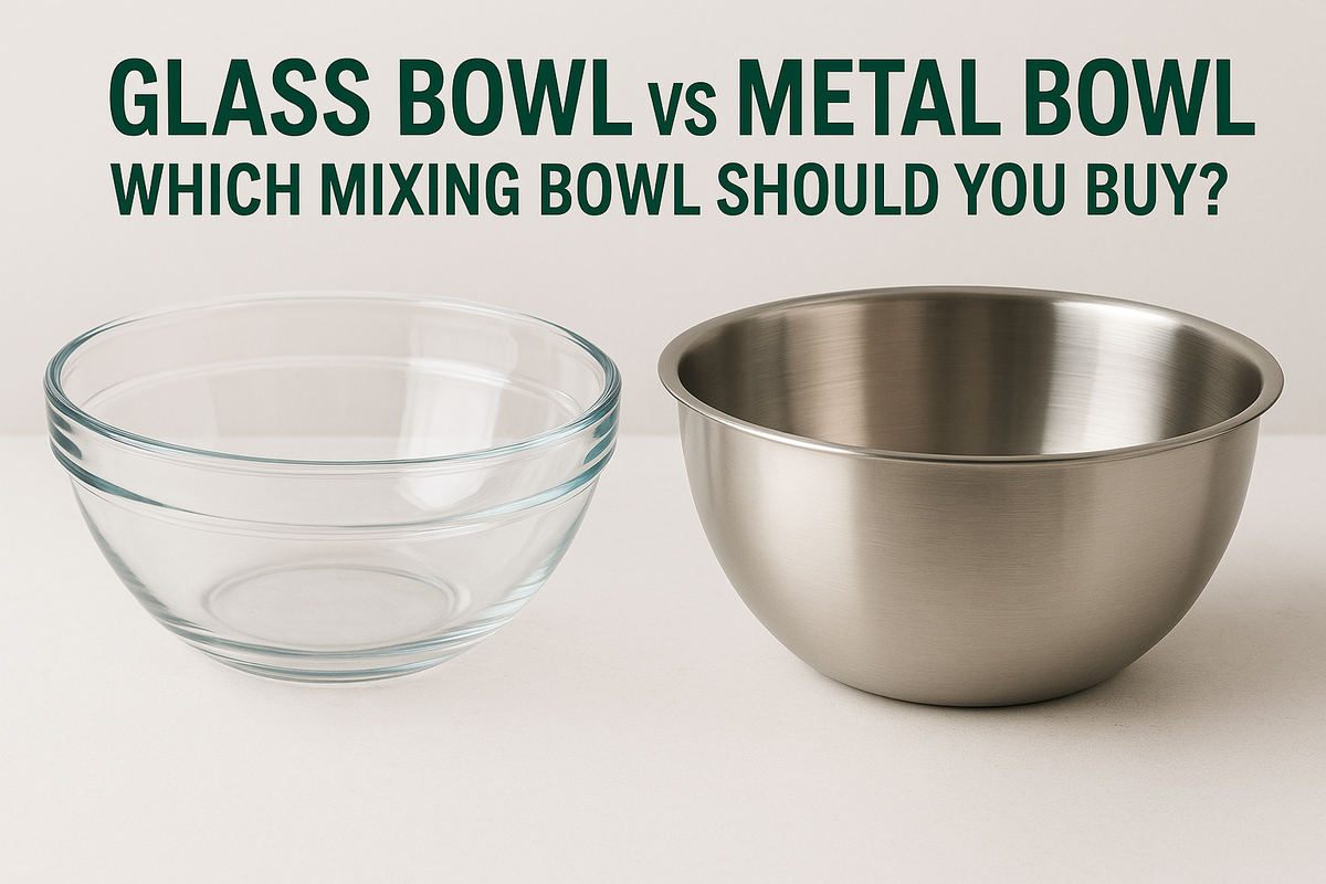 Glass Bowl vs Metal Bowl: Which Mixing Bowl Should You Buy?