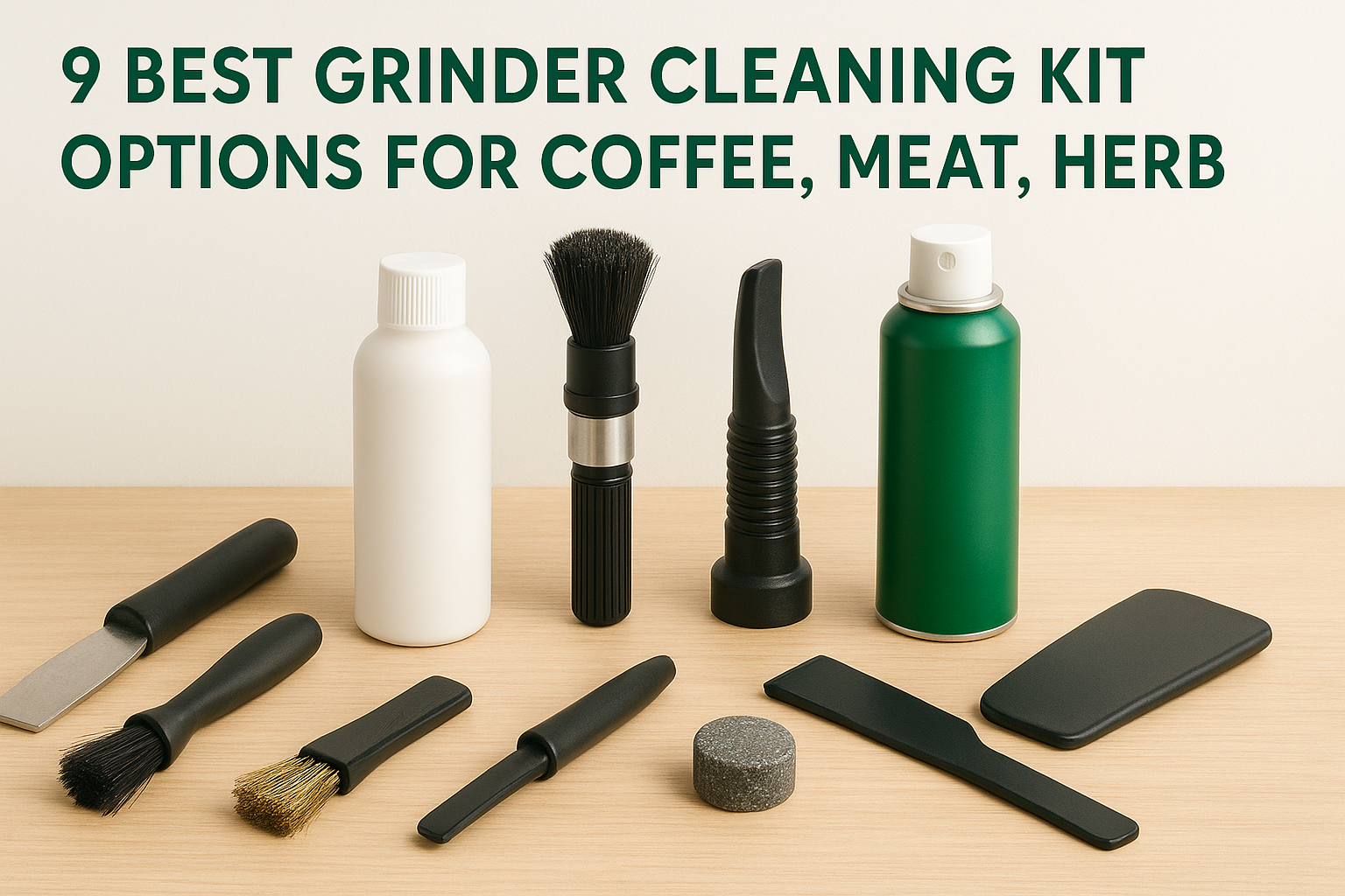 9 Best Grinder Cleaning Kit Options for Coffee, Meat, Herb