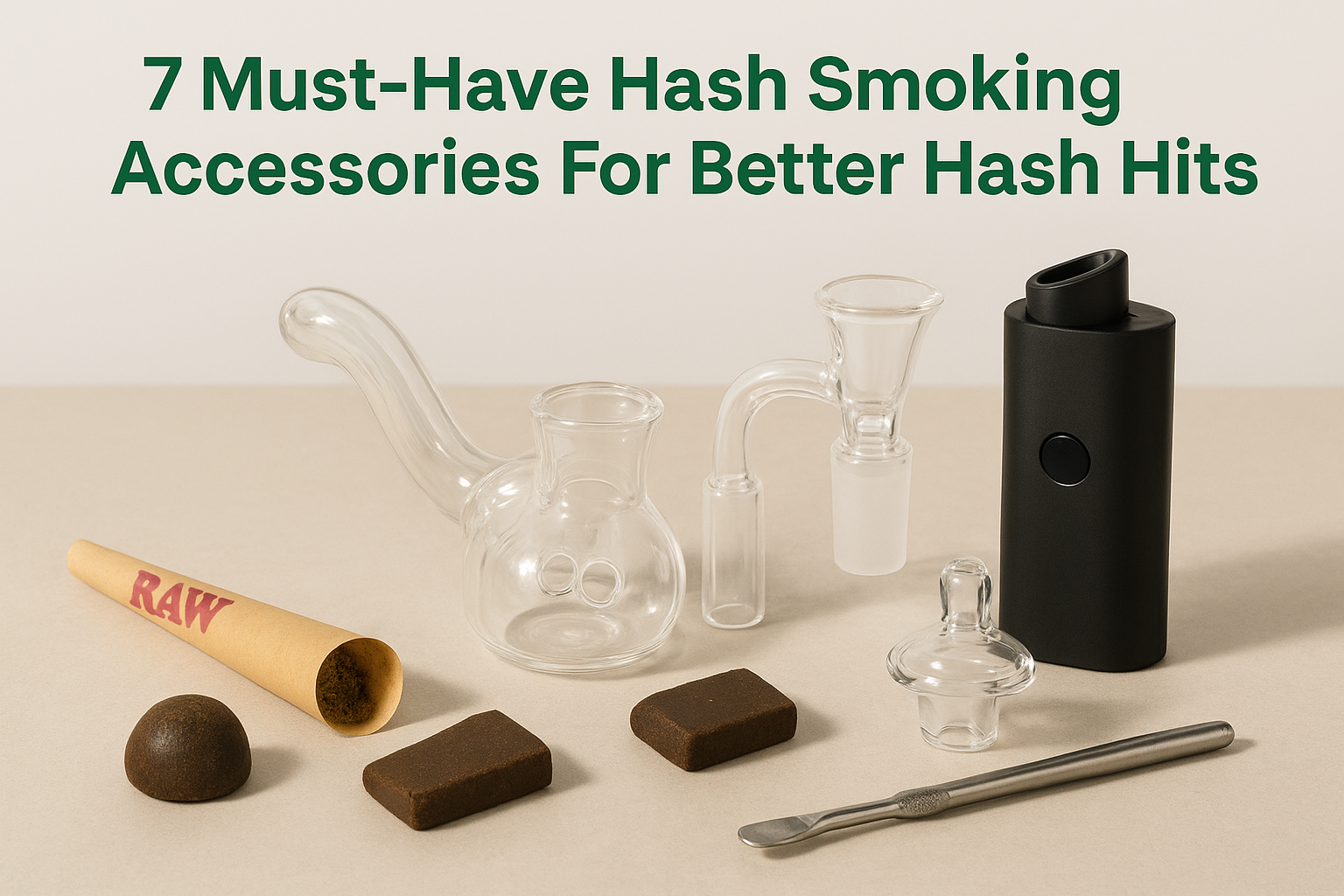 7 Must-Have Hash Smoking Accessories For Better Hash Hits