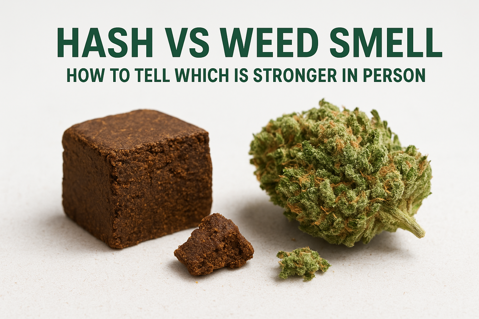 Hash Vs Weed Smell: How To Tell Which Is Stronger In Person
