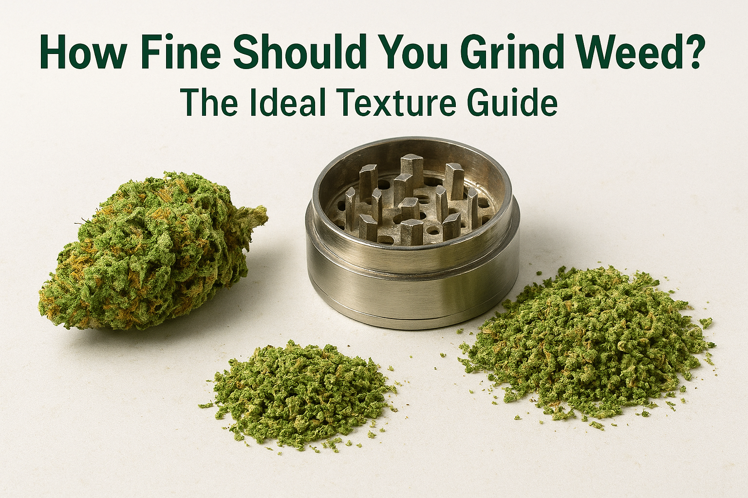 How Fine Should You Grind Weed? The Ideal Texture Guide