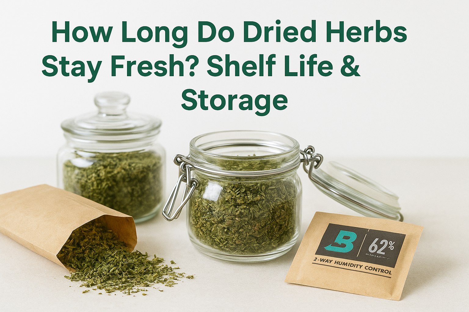 How Long Do Dried Herbs Stay Fresh? Shelf Life & Storage