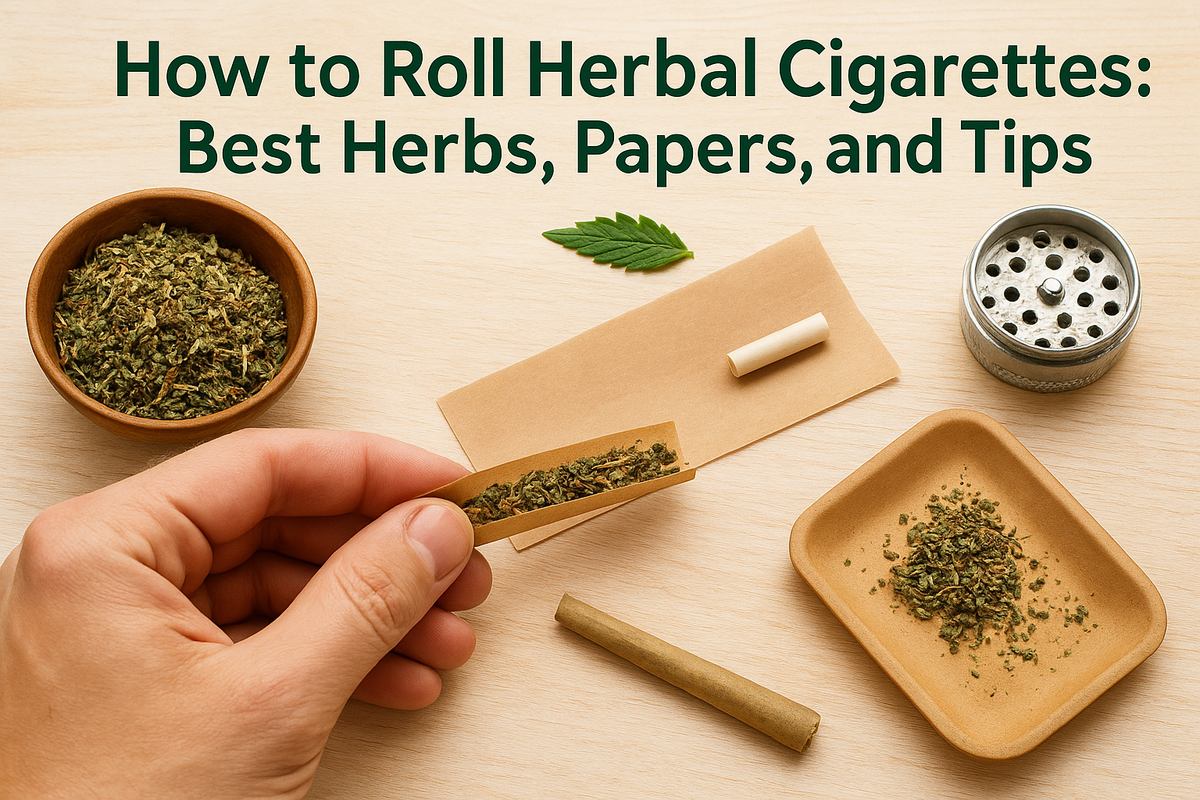 How to Roll Herbal Cigarettes: Best Herbs, Papers, and Tips