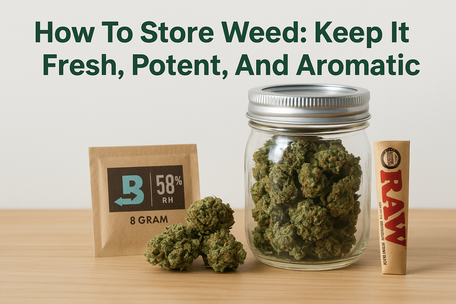 How To Store Weed: Keep It Fresh, Potent, And Aromatic