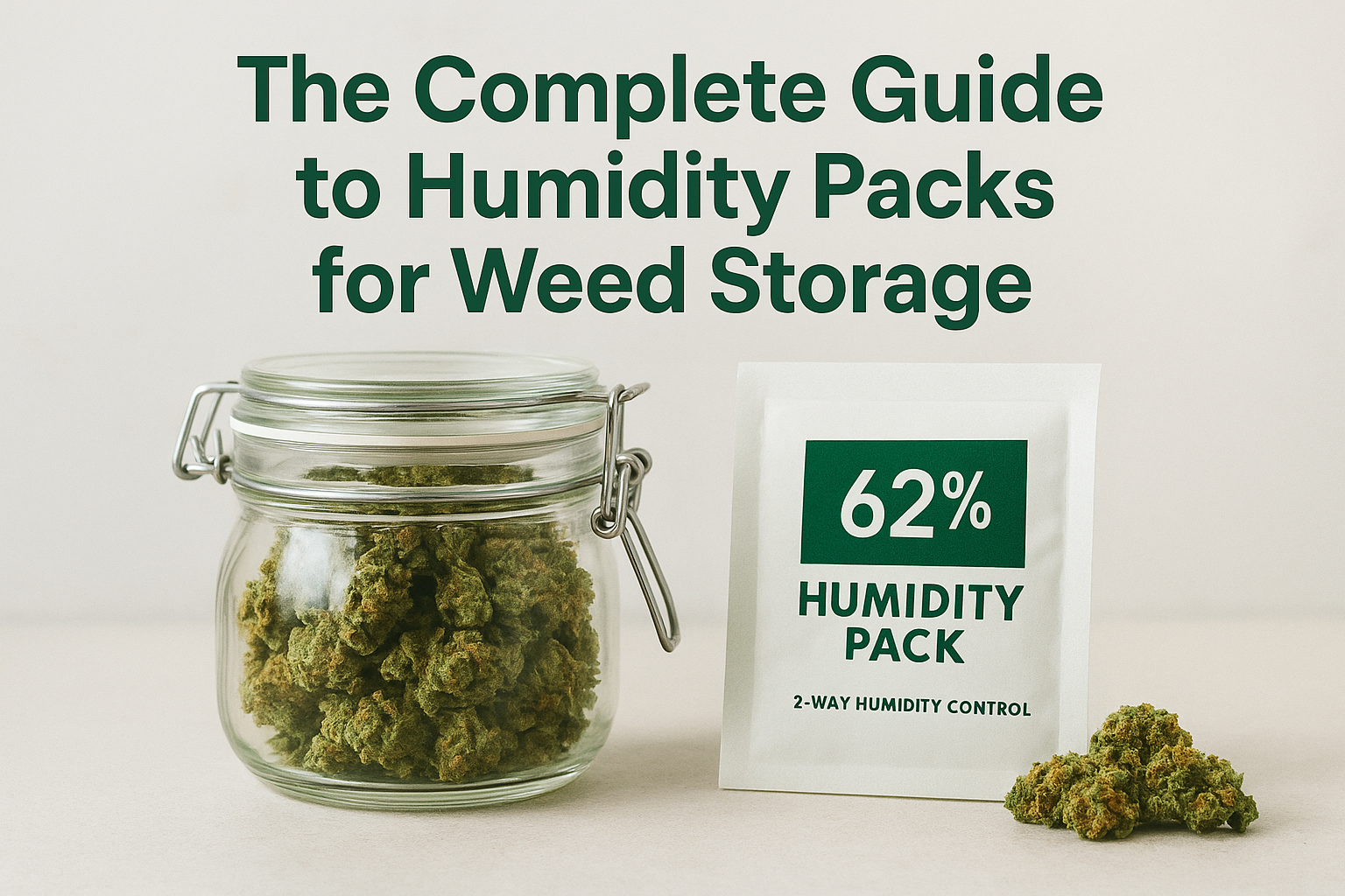 The Complete Guide to Humidity Packs for Weed Storage