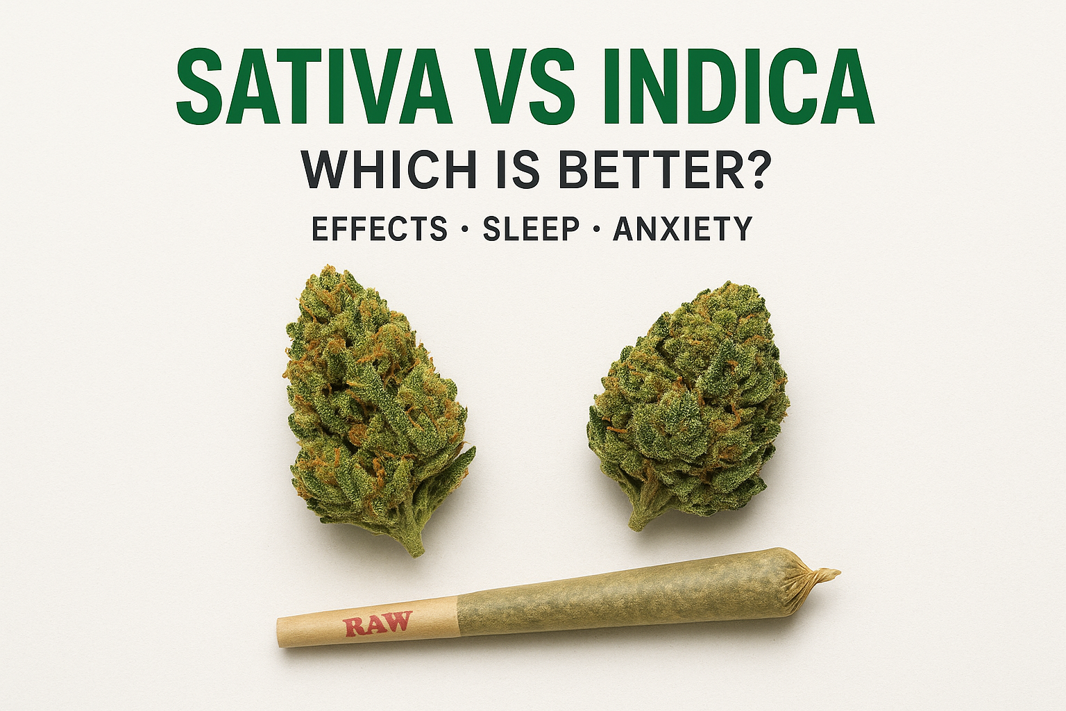 Sativa Vs Indica: Which Is Better? Effects, Sleep, Anxiety