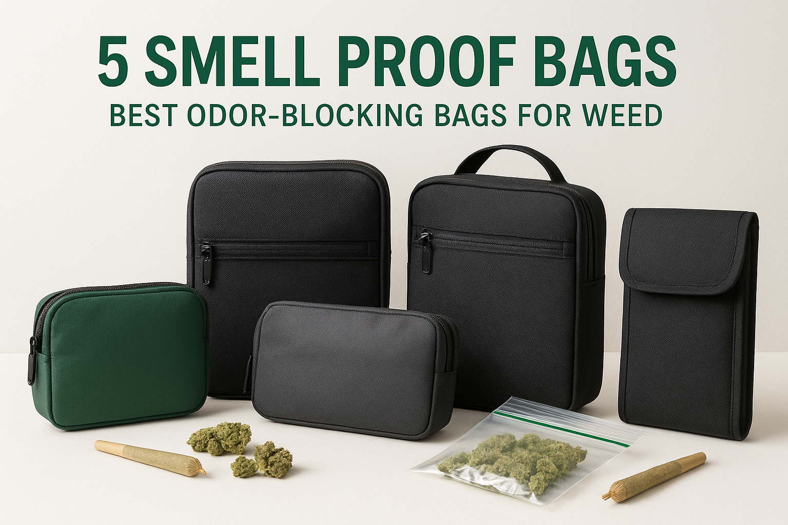5 Smell Proof Bags Review: Best Odor-Blocking Bags For Weed