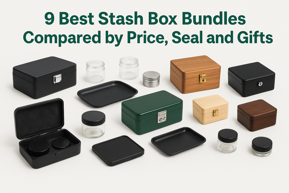 9 Best Stash Box Bundles Compared by Price, Seal, and Gifts