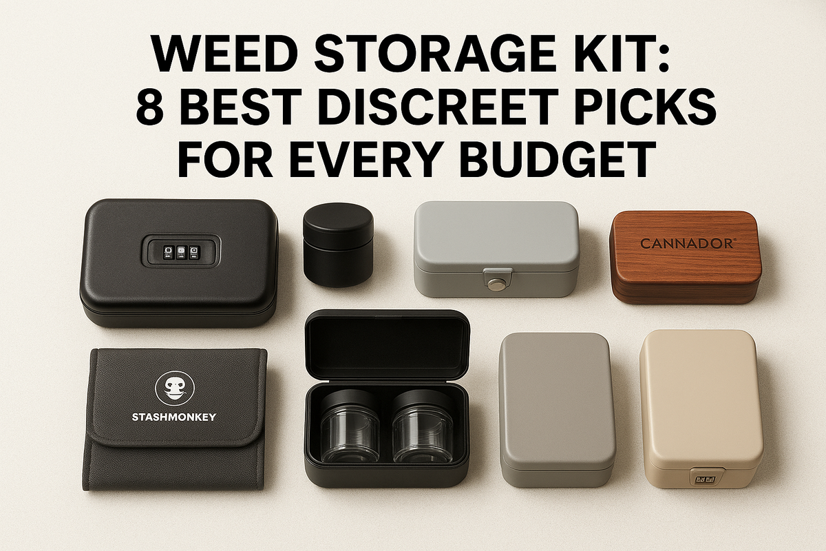 Weed Storage Kit: 8 Best Discreet Picks for Every Budget