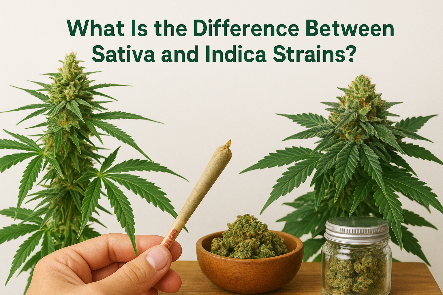 What Is the Difference Between Sativa and Indica Strains?