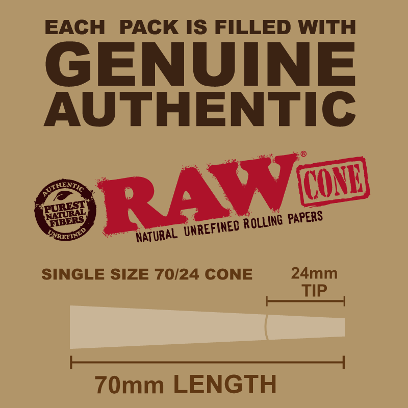 RAW Dogwalker Single Size 70/24 : 600 Cones