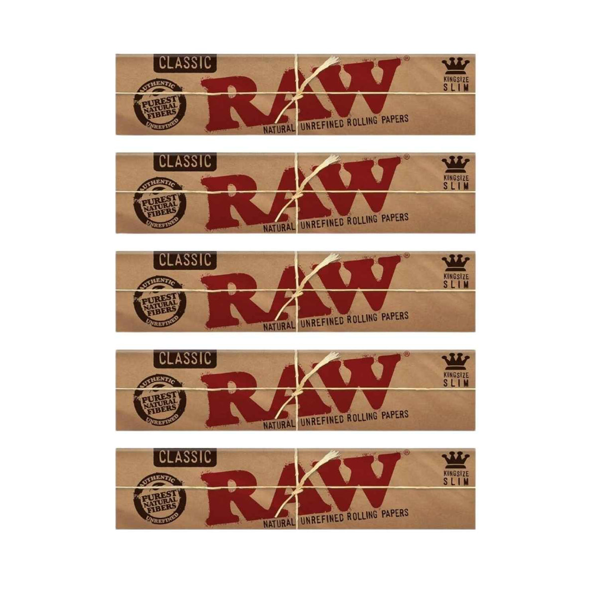 RAW Rolling Papers, Classic King Size Slim, 109mm - Green Blazer