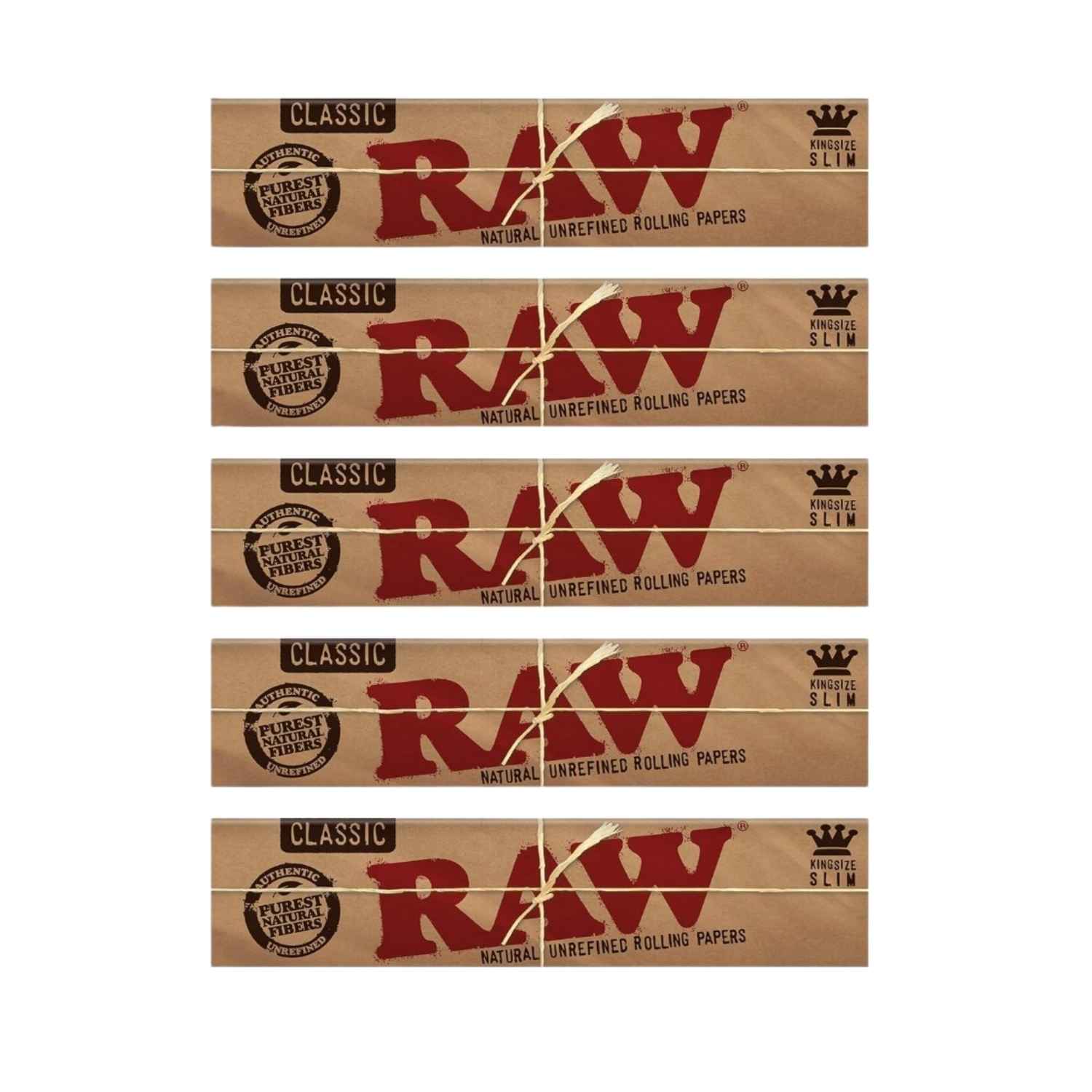 RAW Rolling Papers, Classic King Size Slim, 109mm - Green Blazer