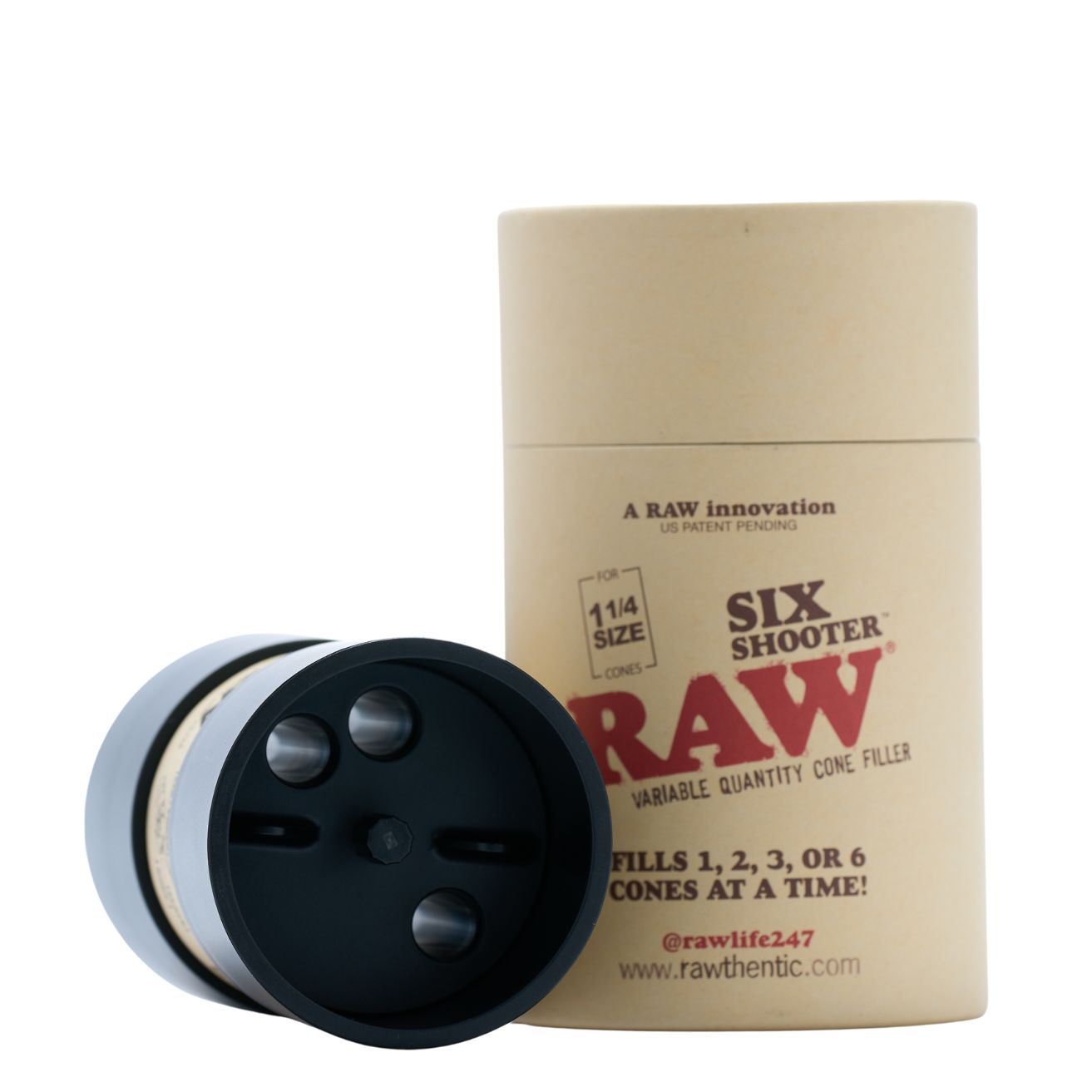 RAW Six Shooter for 1 1/4 Size Cone Loader - Green Blazer
