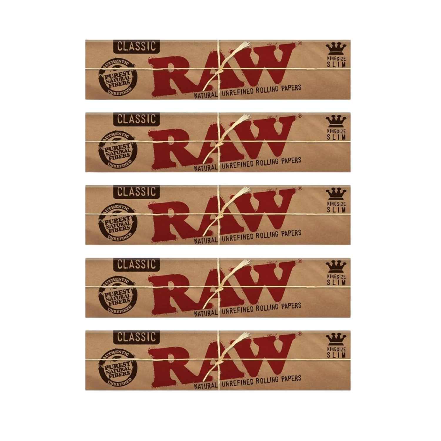 RAW Rolling Papers, Classic King Size Slim, 109mm