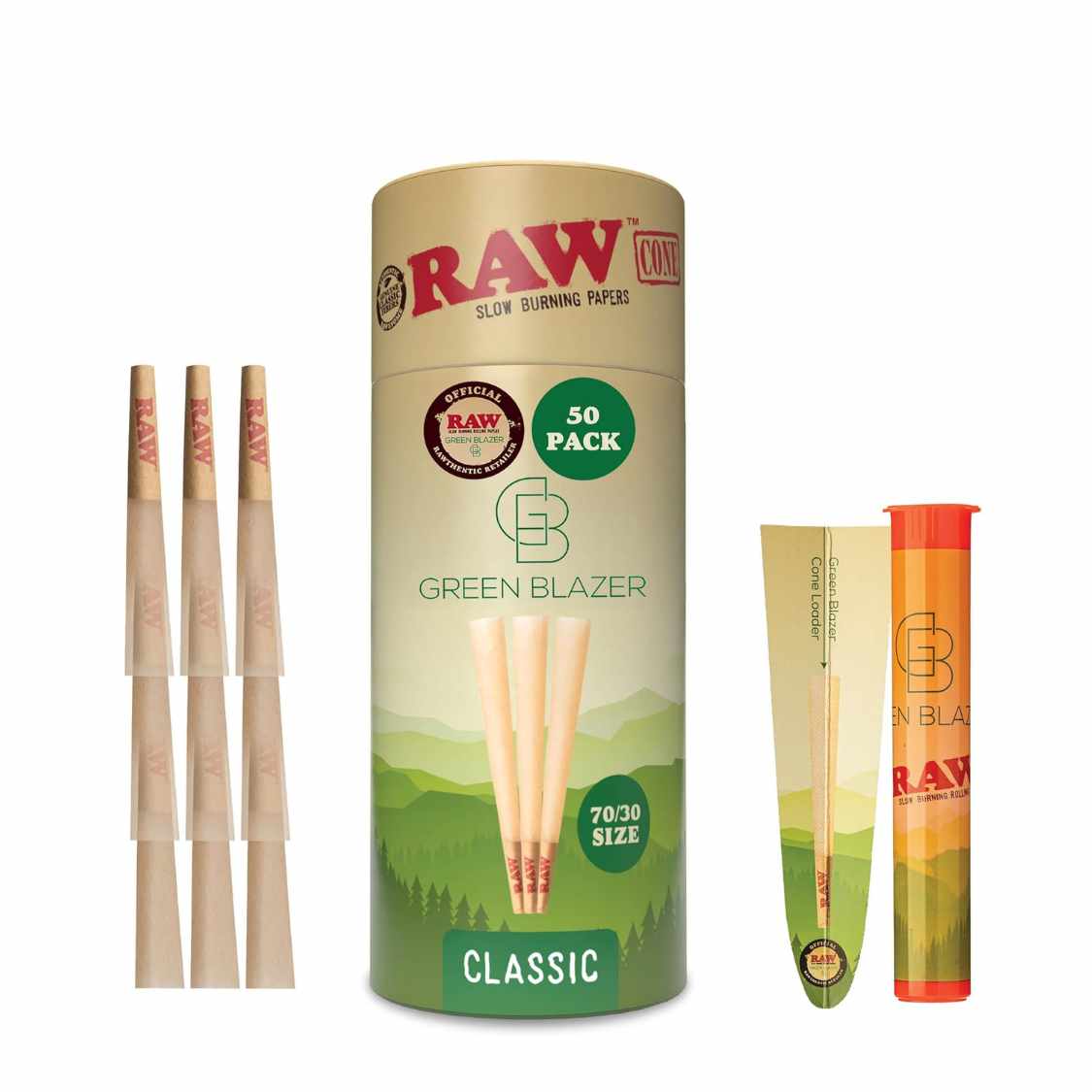 RAW Dogwalker Mini Pre Roll Cones