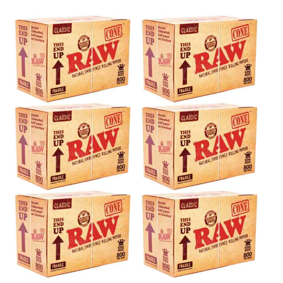 RAW Classic King Size: 800 Count Box