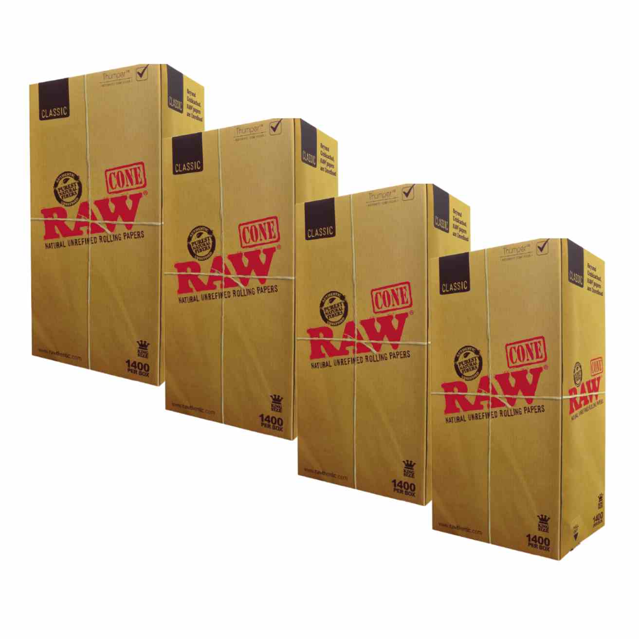 RAW Classic King Size: 1400 Cones