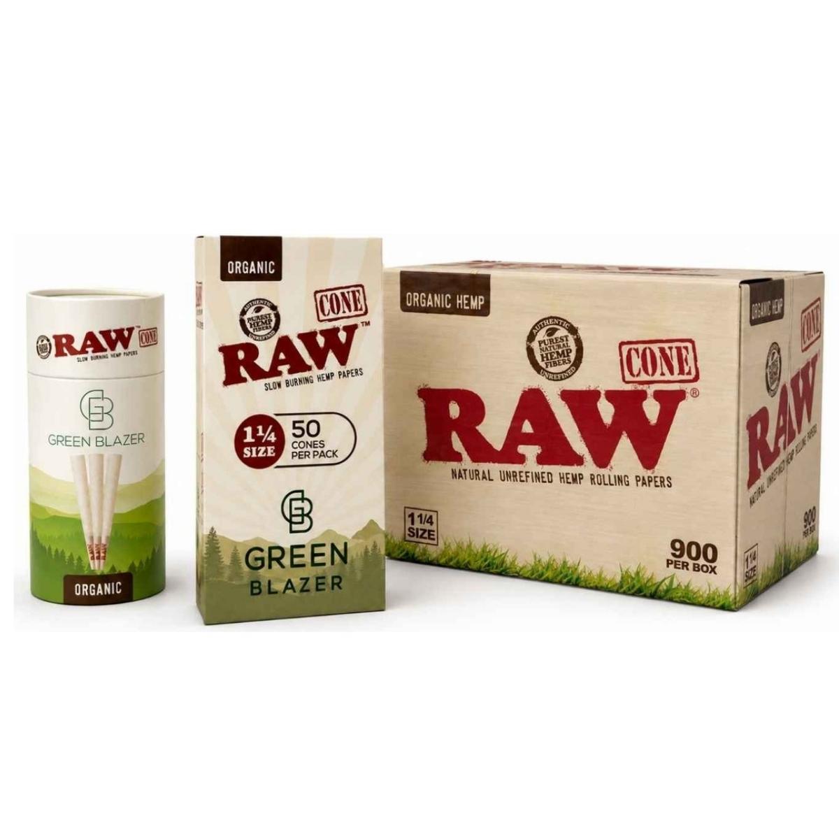 RAW Organic Hemp Cones 1-1/4