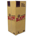 Product image showing a package of RAW Peacemaker pre rolled cones, with branding and text indicating the product type and quality.
